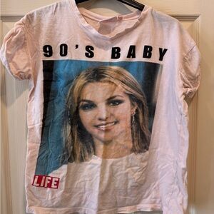 Britney Spears 90's Baby Graphic  T-Shirt